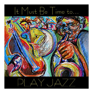 Póster Jazz do jogo