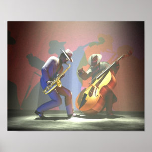 Poster Jazz duel