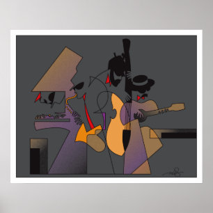 Póster Jazz e Nightshades