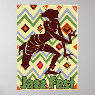 Poster Jazz Fest Dancer tambem