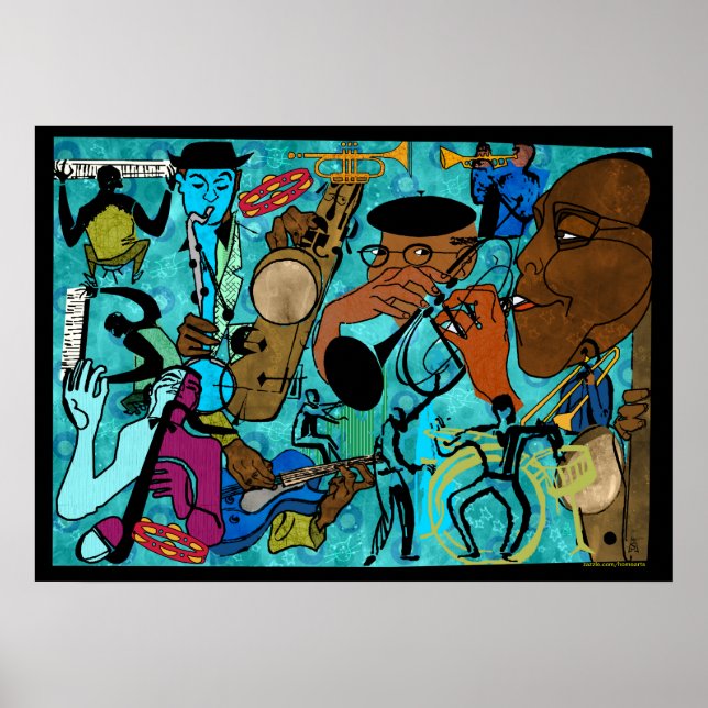 Póster Jazz Jammers (Frente)