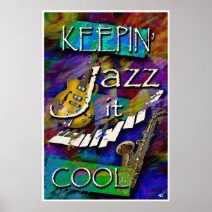 Póster Jazz, Keepin ele legal