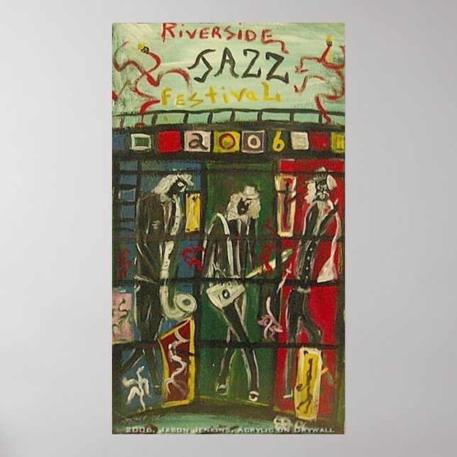 Póster Jazz Riverside (Frente)