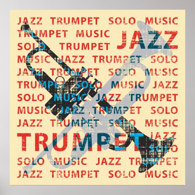 Póster Jazz Trumpet (Frente)