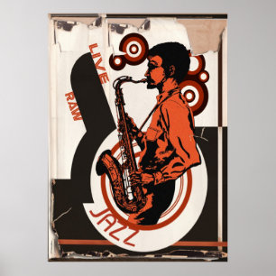 Póster Jazz vivo