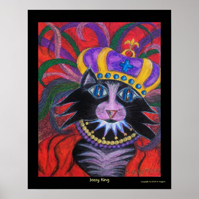 Póster Jazzy King (Frente)