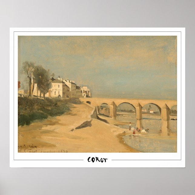 Poster Jean-Baptiste-Camille Corot Art #442-2 (Frente)