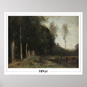 Poster Jean-Baptiste-Camille Corot Fine Art #188-2