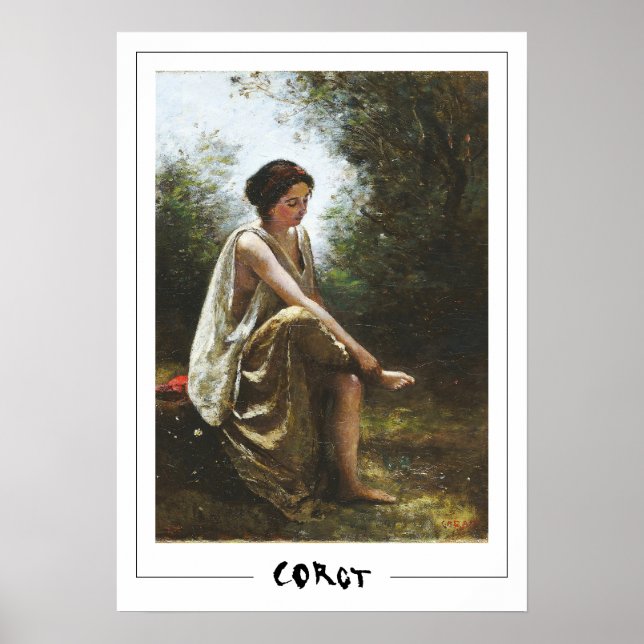 Poster Jean-Baptiste-Camille Corot Zedign Cartaz de Arte  (Frente)