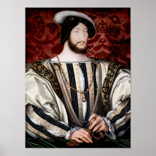 Poster Jean Clouet - Francisco I, Rei da França