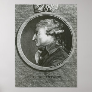 Póster Jean Denis Antoine arquiteto