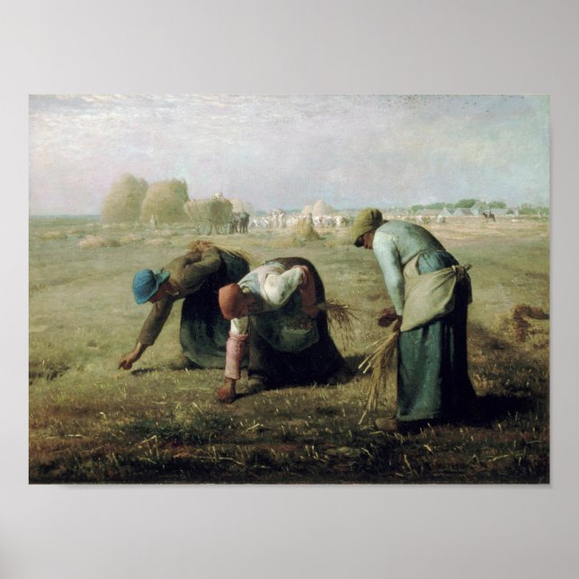 Poster Jean-Francois Millet, 1857 (Frente)