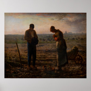 Poster Jean-Francois Millet - Angelus