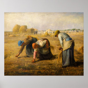 Poster Jean-Francois Millet - As Espigadoras