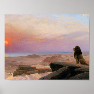 Poster Jean-Leon Gerome - As Duas Maiorias