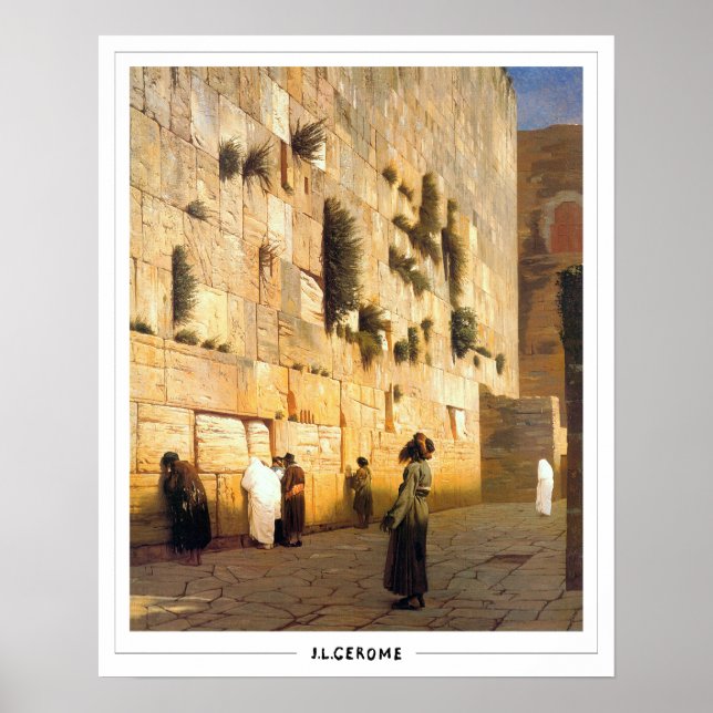 Poster Jean-Léon Gérôme Zedign Cartaz de Arte #129 (Frente)