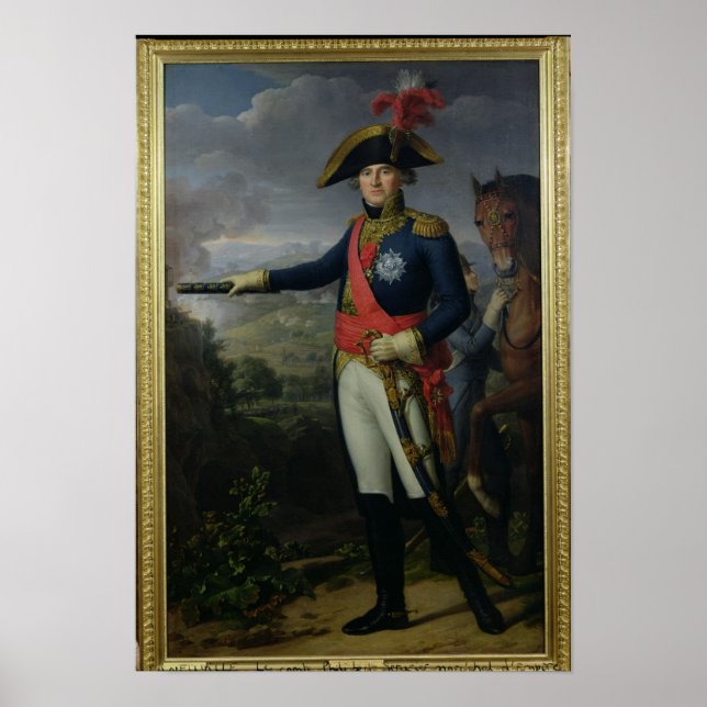 Póster Jean Mathieu Philibert Serurier Comte d'Empire (Frente)
