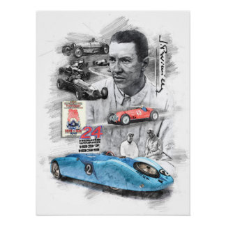 Póster Jean-Pierre Wimille