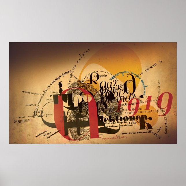 Poster Jeanne: Typo 1919 (Frente)