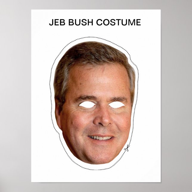 Poster Jeb Bush Costume (Frente)