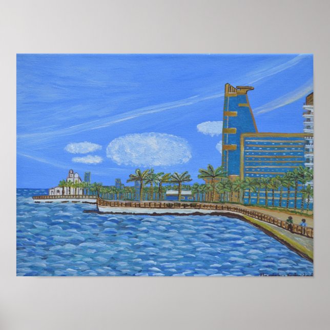 Poster Jeddah saudi arabia (Frente)