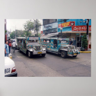 Póster jeepneys