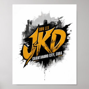Poster Jeet Kune Do Guantanamo Cidade de Cuba
