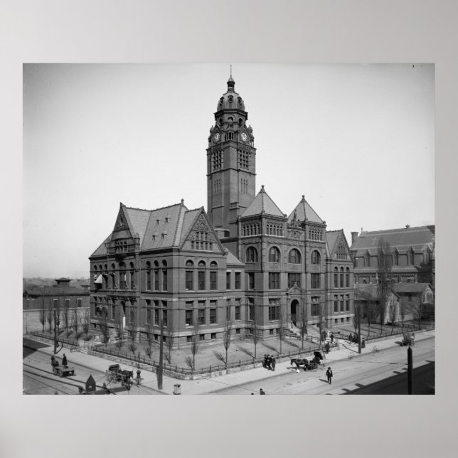 Póster Jefferson County Courthouthouse (Frente)