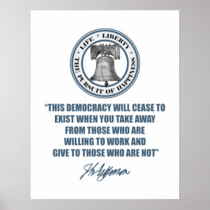 Poster Jefferson - Estado de Bem-Estar