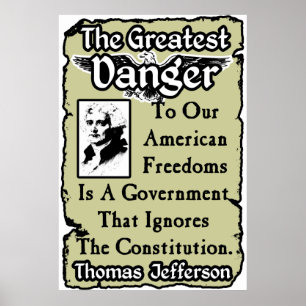 Poster Jefferson: O grande perigo