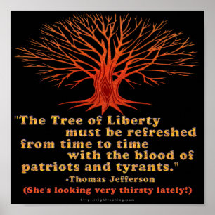 Poster Jefferson Tree of Liberty