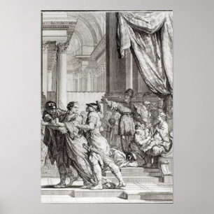 Poster Jehoiada, padre alto da proclamação de Jerusalem