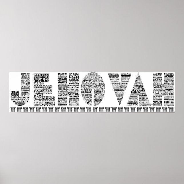 PÓSTER JEHOVAH (Frente)