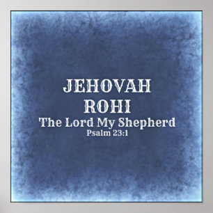 Póster Jehovah Rohi