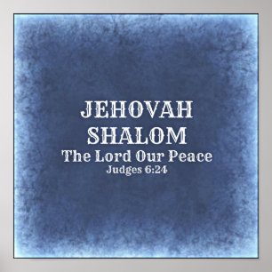 Póster Jehovah Shalom