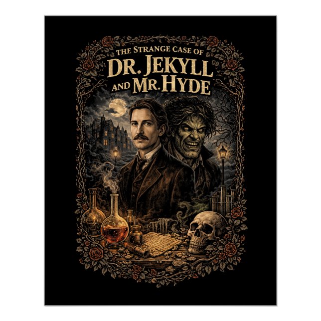 Póster Jekyll and Hyde (Frente)
