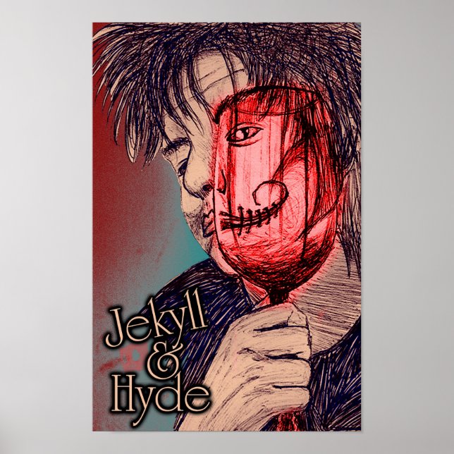 Póster Jekyll e Hyde (Frente)