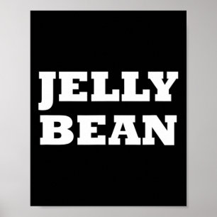 Poster Jelly Bean Halloween Fácil Festa de Festas Fofas