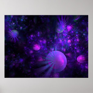 Poster "Jellyfish Fields Forever"