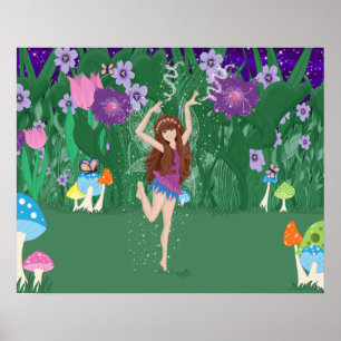 Poster Jen the Dancing Flower Fairy