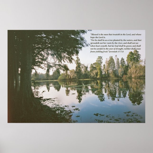 Póster Jeremiah 17 — horizontal (Frente)