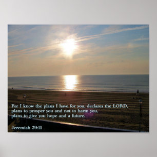 Póster Jeremiah 29:11
