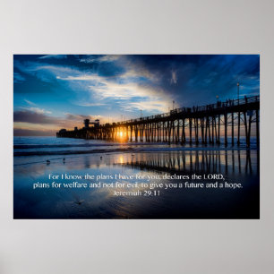 Póster Jeremiah 29:11