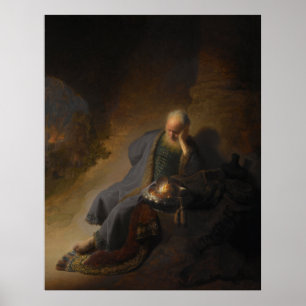 Poster Jeremiah Rembrandt