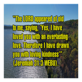 Póster Jeremias 31:3 WEBU