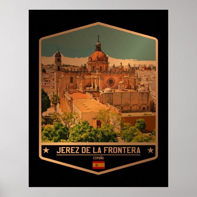Poster Jerez de la Frontera (Frente)