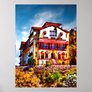 Poster "Jerome arizona" "Jerome Grand Hotel"