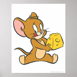 Poster Jerry gosta de seu queijo