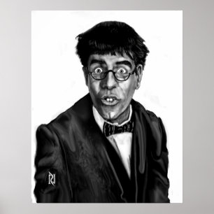 POSTER JERRY LEWIS; QUE CARÁTER INTEIRO