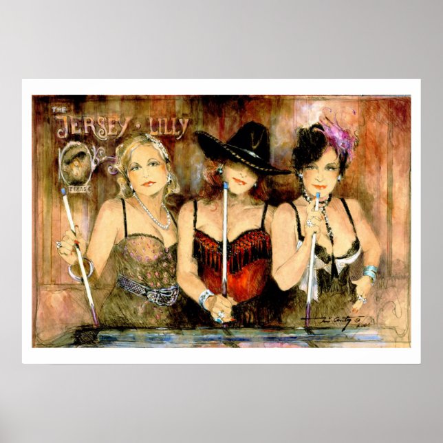 Póster Jersey Lilly (Frente)